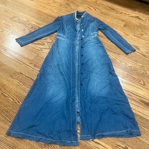 Long sleeve abaya size s women good condition